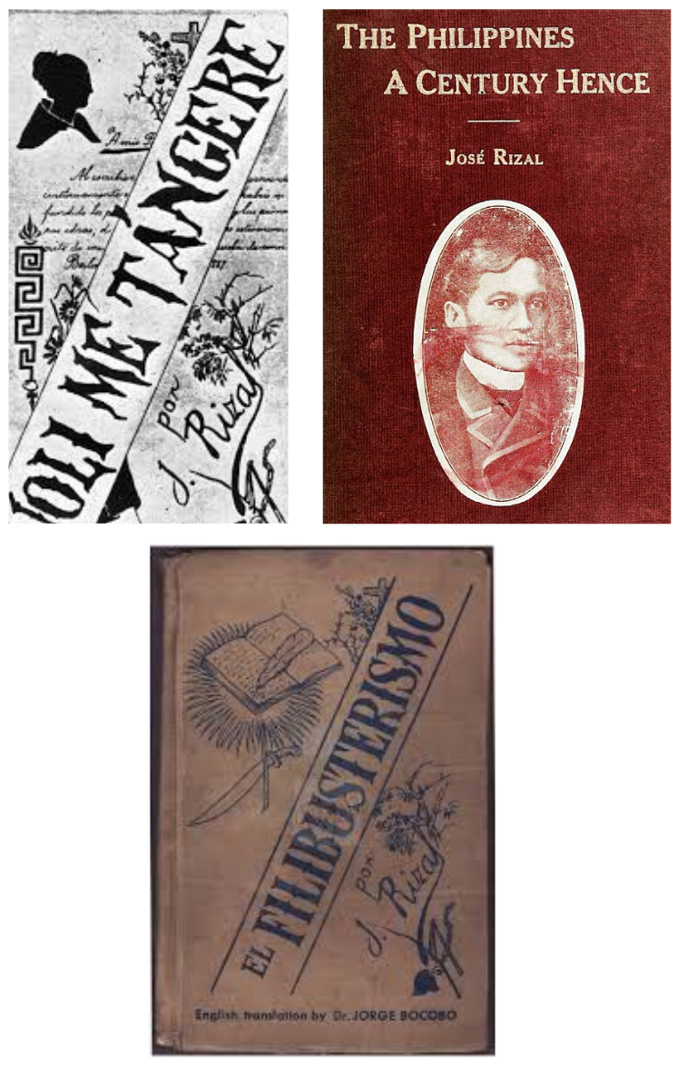 Books written by Rizal